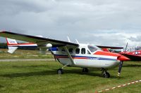 N777SN @ EBBT - Cessna F337H Skymaster II.Pressurized.
Brasschaat Airfield 100 years. - by Robert Roggeman