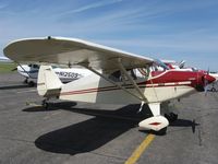 N7027K @ KAXN - Piper PA-20 Pacer on the line. - by Kreg Anderson