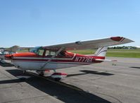 N7776X @ KAXN - Cessna 172B Skyhawk on the line.