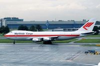 PH-MCN @ EHAM - Boeing 747-228F [25266] (Martinair Cargo) Schiphol~PH 10/08/2006. Seen taxiing out for departure.