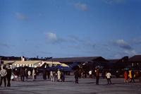XV575 @ EGDC - Coded 575. At the RAF Chivenor Airshow in 1969 prior to joining 43 Squadron RAF. - by Roger Winser