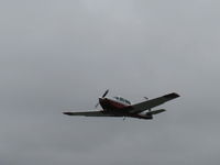 N4786H @ SZP - 1979 Mooney M20J 201, Lycoming IO-360-A&C 200 Hp, takeoff climb Rwy 22 - by Doug Robertson