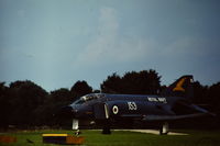 XT868 @ EGDY - Coded 153/VL of 767 NAS landing at base during summer 1971 - by Roger Winser