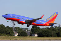 N924WN @ ORF - Southwest Airlines N924WN (FLT SWA1788) departing RWY 5 enroute to Chicago Midway Int'l (KMDW).