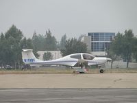 N181DF @ POC - Taxiing to runway 26L - by Helicopterfriend