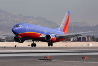 N670SW @ LAS - Southwest Airlines N670SW (FLT SWA2769) from Albuquerque Sunport Int'l (KABQ) landing RWY 25L.
