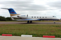 A6-NMA @ EGGW - Gulfstream Aerospace G-IV, c/n: 1381 - by Terry Fletcher