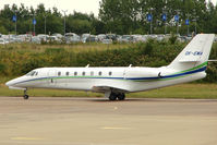 OK-EMA @ EGGW - Czech Citation Sovereign at Luton - by Terry Fletcher