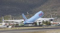 F-GTUI @ TNCM - Corsair departing TNCM runway 10 - by Daniel Jef