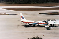 N9019U @ TPA - Boeing 737-222 of United Airlines at the terminal at Tampa in November 1991. - by Peter Nicholson