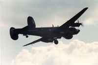 WL747 @ MHZ - Shackleton AEW.2 of 8 Squadron at RAF Lossiemouth on a flypast at the 1988 RAF Mildenhall Air Fete. - by Peter Nicholson