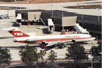 N54349 @ TPA - Boeing 727-231 of Trans World Airlines at the terminal gate at Tampa in November 1991. - by Peter Nicholson