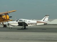 N2953Q @ CCB - Just landed, came to westend of the runway to get to their hanger - by Helicopterfriend