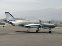 N441BH @ POC - Covered from head to half way back, tied down and parked near NA1 - by Helicopterfriend