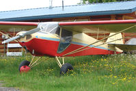 N36007 @ LHD - 1941 Taylorcraft BF12-65, c/n: 2972 at Lake Hood - by Terry Fletcher