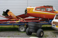 N70039 @ LHD - Cessna A185E, c/n: 18501910 after its accident - by Terry Fletcher