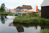 N4701Q @ LHD - 1966 Cessna A185E, c/n: 185-1155 at Lake Hood - by Terry Fletcher