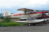 N3870M @ LHD - 1947 Piper PA-12, c/n: 12-2789 at Lake Hood