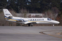 N80AB @ ORF - EMI PA Inc 1992 Cessna 560 Citation V N80AB starting takeoff roll on RWY 23 (from Foxtrot intersection) enroute to New Castle Airport (KILG) - Wilmington, DE. - by Dean Heald