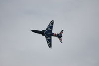 XX263 @ EGFP - RAF Valley Display Hawk over Pembrey Airport during a display at the nearby Kidwelly Carnival. - by Roger Winser