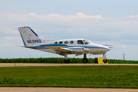 N6249Q @ GGI - Arriving just as I was finished photographing crop dusters. - by Glenn E. Chatfield