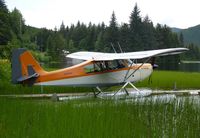 N7516F - N7616F on Auke Lake, near Juneau, Alaska. - by Nick Lindegaard
