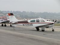 N725AB @ CMA - Parked and tied down - by Helicopterfriend
