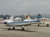 N9763T @ CMA - Parked and tied down - by Helicopterfriend