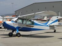 N7788C @ CMA - Tied down and parked - by Helicopterfriend