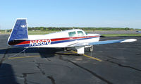N5867Q @ KDAN - 1965 Mooney M20E in Danville Va. - by Richard T Davis