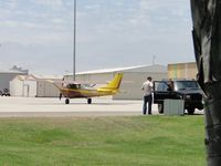 N1903X @ CMA - Taxiing past the cafe south and then west towards hanger - by Helicopterfriend