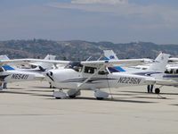 N2296N @ CMA - Parked by cafe - by Helicopterfriend