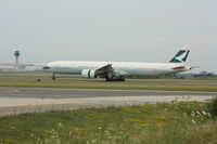 B-KPB @ CYYZ - Landing on runway 05 - by saleem Poshni
