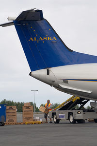 N1110J @ PANC - Everts AIr Cargo Embraer 120
