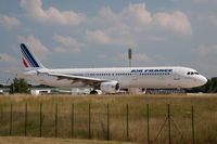 F-GTAU @ LFPG - From the Mound at Paris Charles-de-Gaulle