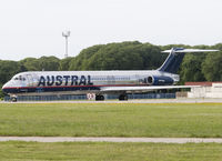 LV-BTI @ SABE - Entering RWY 31. - by Jorge Molina