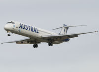 LV-WFN @ SABE - On final RWY 31. - by Jorge Molina