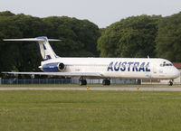 LV-VBX @ SABE - Taxi to RWY 31. - by Jorge Molina