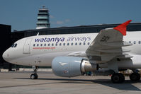 9K-EAF @ LOWW - Watani Airbus 320 - by Dietmar Schreiber - VAP