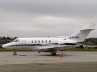 N321MS @ CMA - 2001 Raytheon HAWKER 800XP (Extended performance business jet), two Honeywell TFE-731-5BR-1H Turbofans 4,660 lb st each, Vortillons in place of wing fences, Enhanced TKS deicing syst. Impr. high energy brakes & Environ. control syst. Redesigned interior. - by Doug Robertson