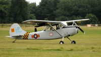 G-PDOG @ EGTH - 2. G-PDOG at Shuttleworth American Air Display 4th. July 2010