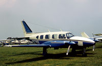 N6745L @ RDG - PA-31 Navajo 310 on display at the 1976 Reading Airshow. - by Peter Nicholson