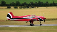 RA-3305K @ EGSU - RA-3305K - YAK 18T departing Duxford Duxford Flying Legends Air Show July 2010