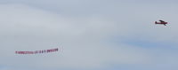 G-SVAS @ EGTH - 5. G-SVAS towing a banner at the Shuttleworth Military Pagent air Display July 10 - by Eric.Fishwick