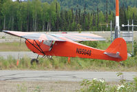 N95048 @ PATK - 1946 Taylorcraft BC12-D, c/n: 9448 at Talkeetna - by Terry Fletcher