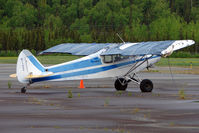 N7146K @ PASX - 1950 Piper PA-18, c/n: 18-363 at Soldotna - by Terry Fletcher