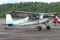 N9128T @ PASX - 1959 Cessna 180B, c/n: 50628 at Soldotna - by Terry Fletcher