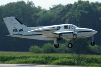 N9MN @ I19 - Cessna 414