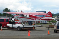 N3495Z @ LHD - 1960 Piper PA-18A 150, c/n: 18-7336 at Lake Hood - by Terry Fletcher