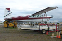 N4722U @ LHD - Cessna 180G, c/n: 18051422 at Lake Hood - by Terry Fletcher